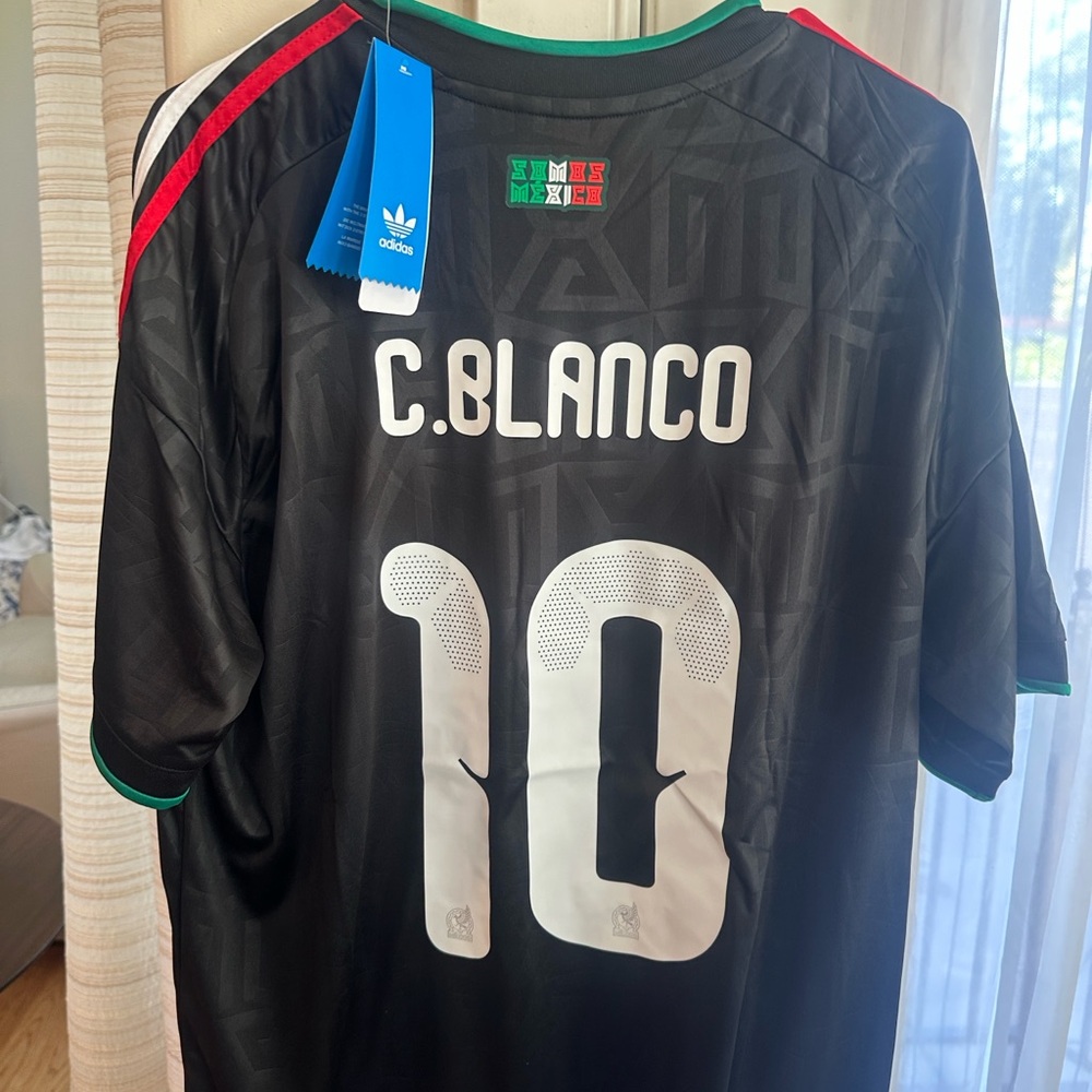 Mexico 🇲🇽 Cuauhtémoc Blanco #10 Special  Edition Soccer Jersey FITS Extra Large